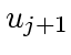 ${\boldmath {u}}_{j+1}$