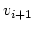 $\displaystyle v_{i+1}$